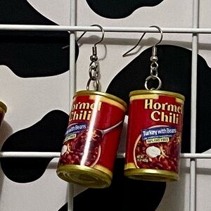 Hormel Chili Can Earrings